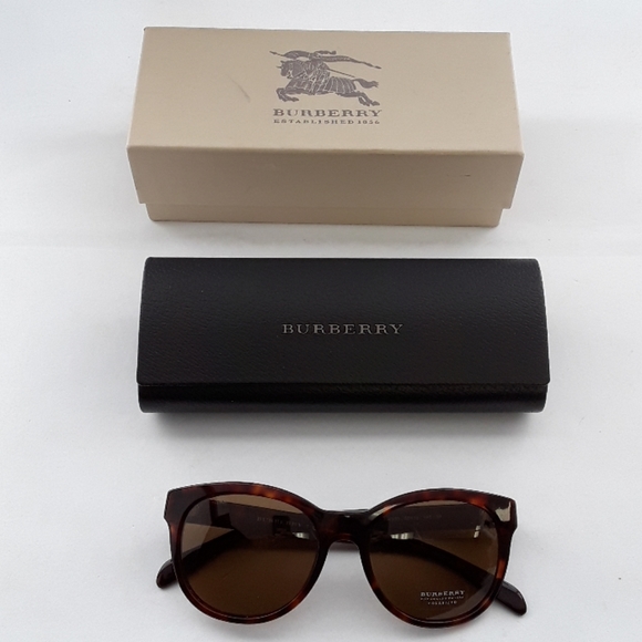 NIB Burberry B4132 3349/83 Polarized Sunglasses - Picture 1 of 8